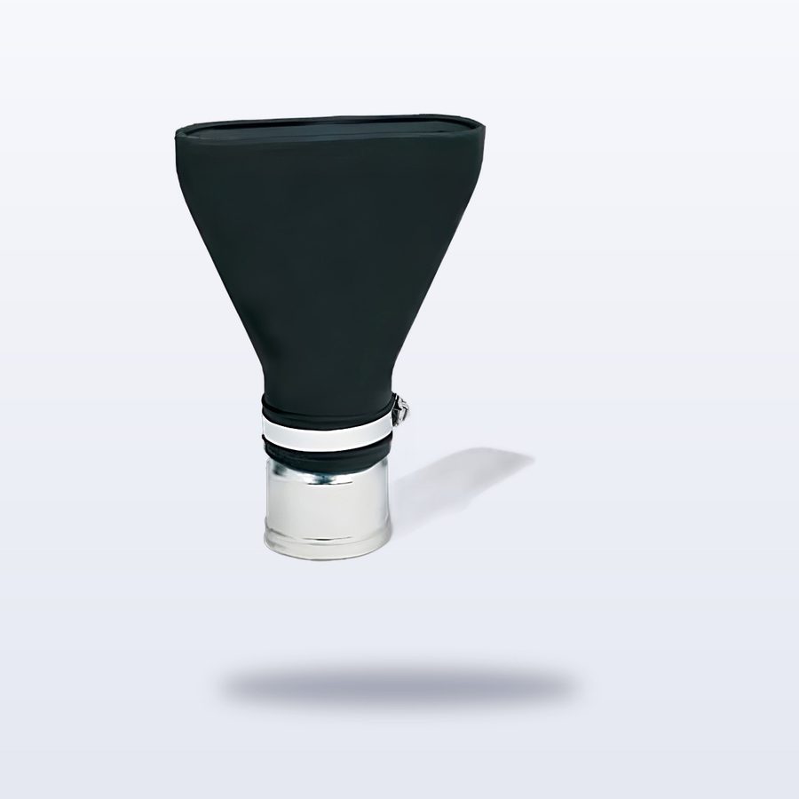 Kauçuk Emiş Adaptörü ø75 mm (Oval)