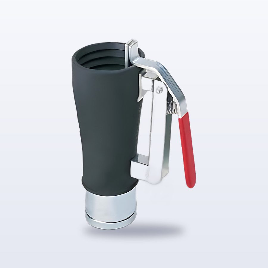 Kauçuk Emiş Adaptörü Kilitli 100×100 mm (Yuvarlak)